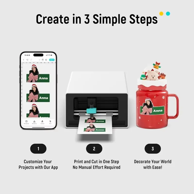 PixCut S1 All in One Sticker M - огляд і ціна Label Printer