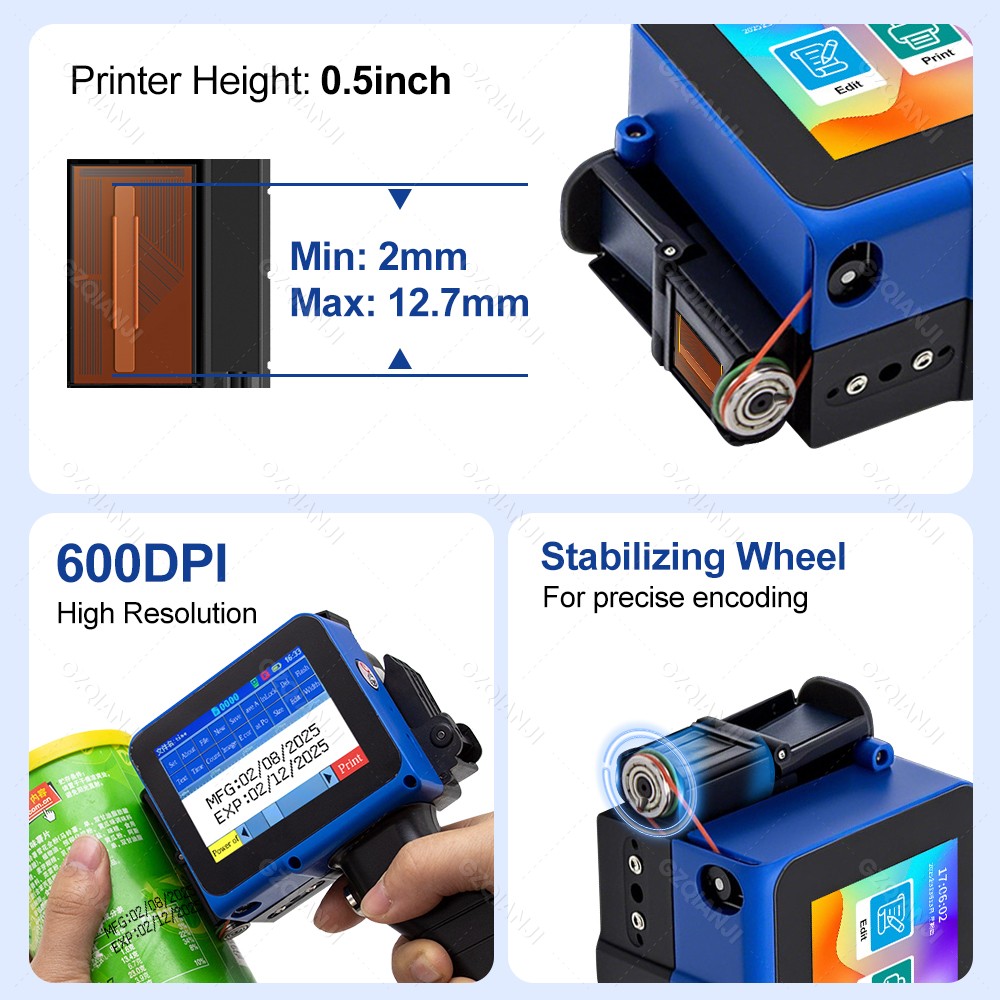 12.7mm Label Inkjet Printer Ha - огляд і ціна Label Maker