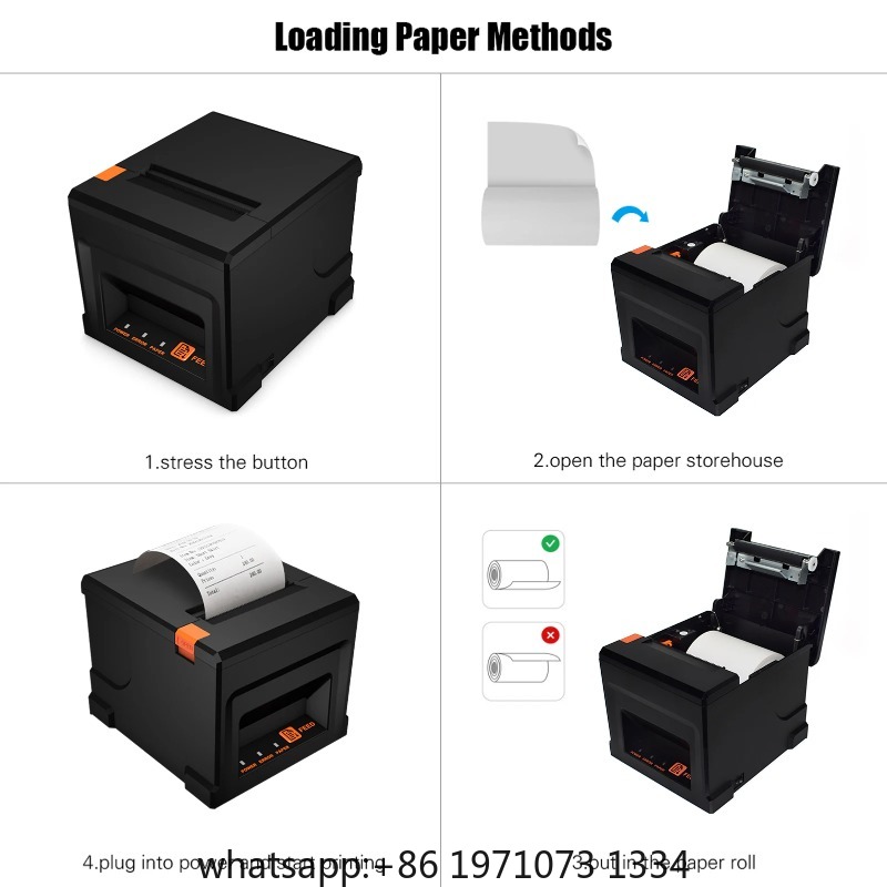 【POS-8360】80mm USB+LAN Receipt - огляд і ціна Receipt Printer