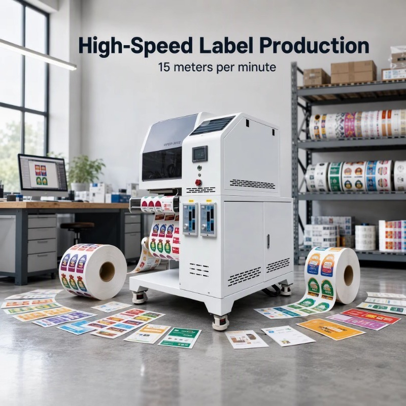 Roll-to-Roll Inkjet Printer Hi - огляд і ціна Label Printer