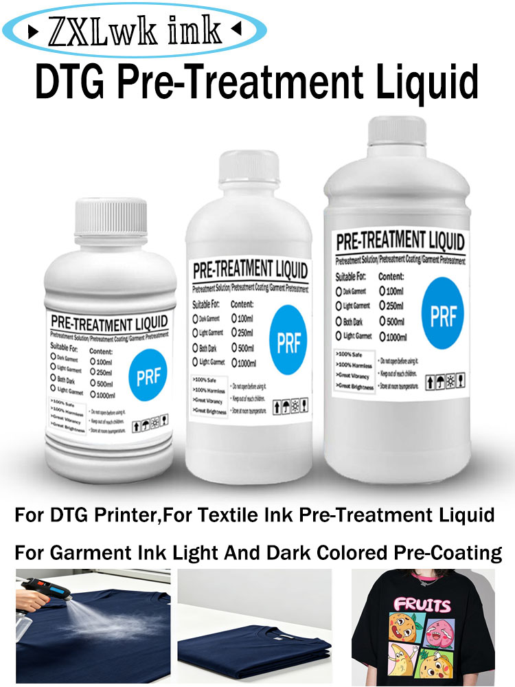 DTG Pretreatment Liquid DTG Pr - огляд і ціна Commercial Fabric Printing Machine